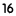 １６